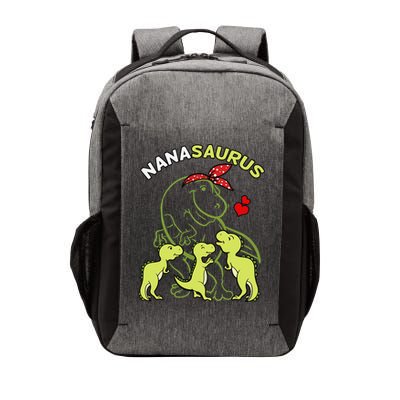 Nanasaurus Nana Tyrannosaurus Dinosaur Mother's Day Vector Backpack