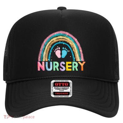Nursery High Crown Mesh Back Trucker Hat