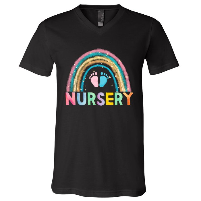 Nursery V-Neck T-Shirt