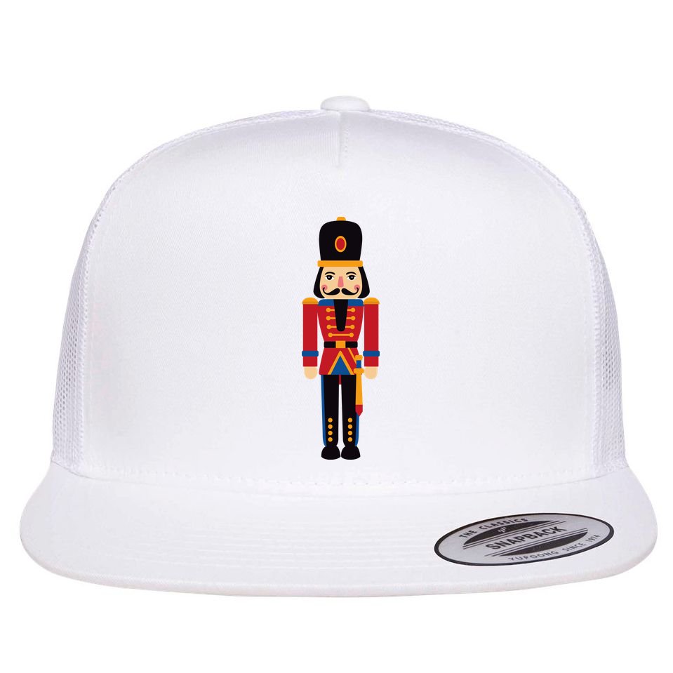 Nutcrackers Flat Bill Trucker Hat
