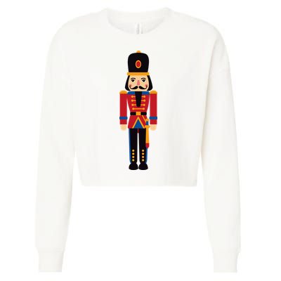 Nutcrackers Cropped Pullover Crew