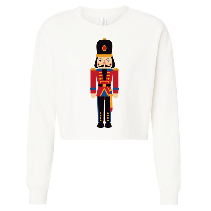 Nutcrackers Cropped Pullover Crew