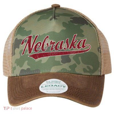 Nebraska Ne Vintage Sports Legacy Tie Dye Trucker Hat