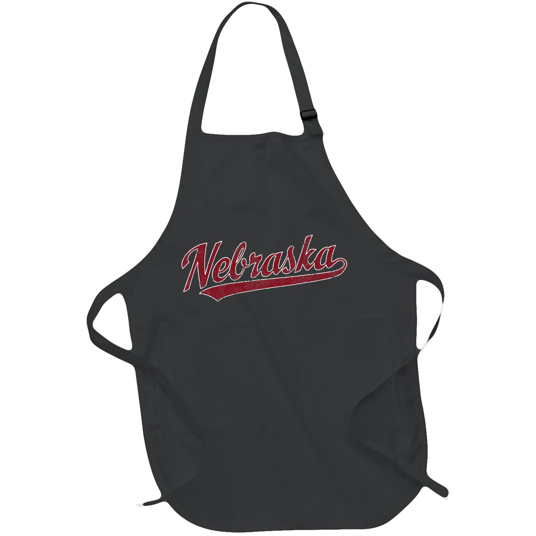 Nebraska Ne Vintage Sports Apron