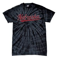 Nebraska Ne Vintage Sports Tie-Dye T-Shirt