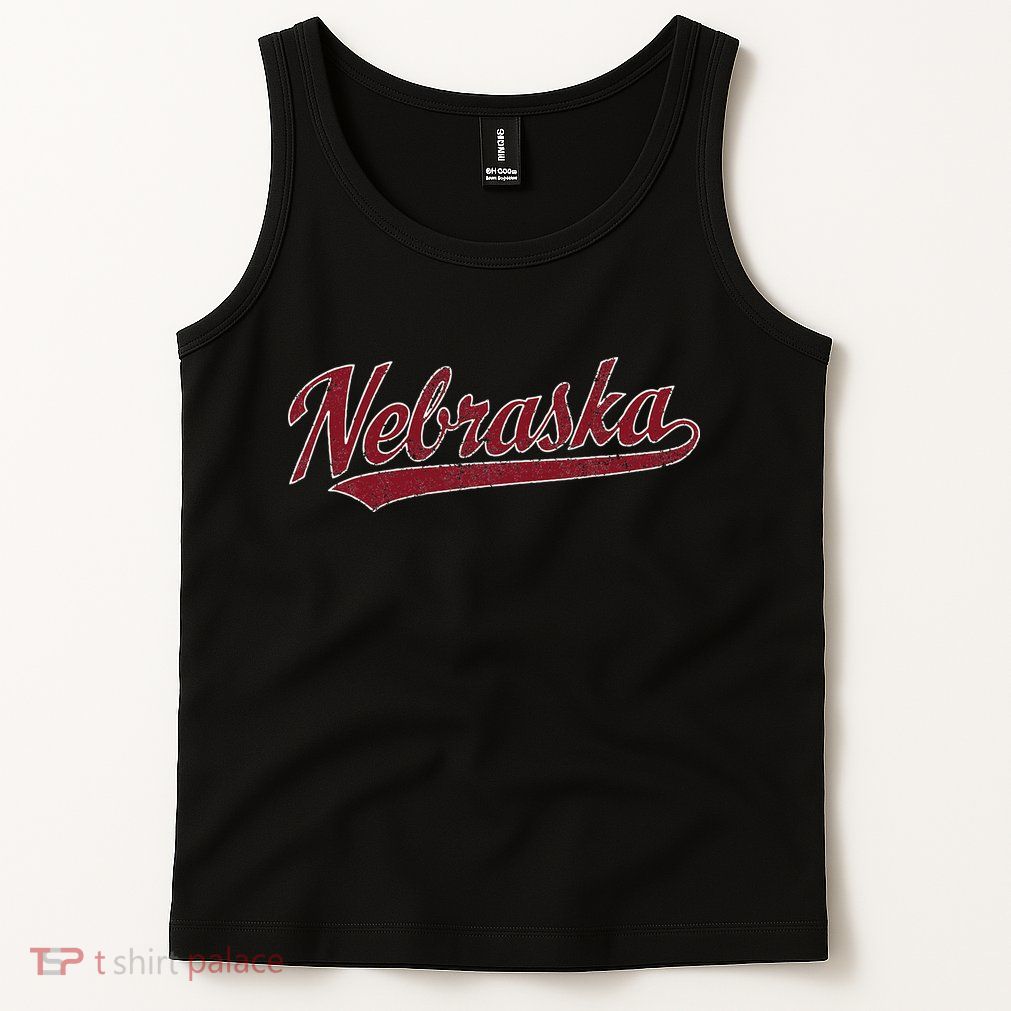 Nebraska Ne Vintage Sports Tank Top