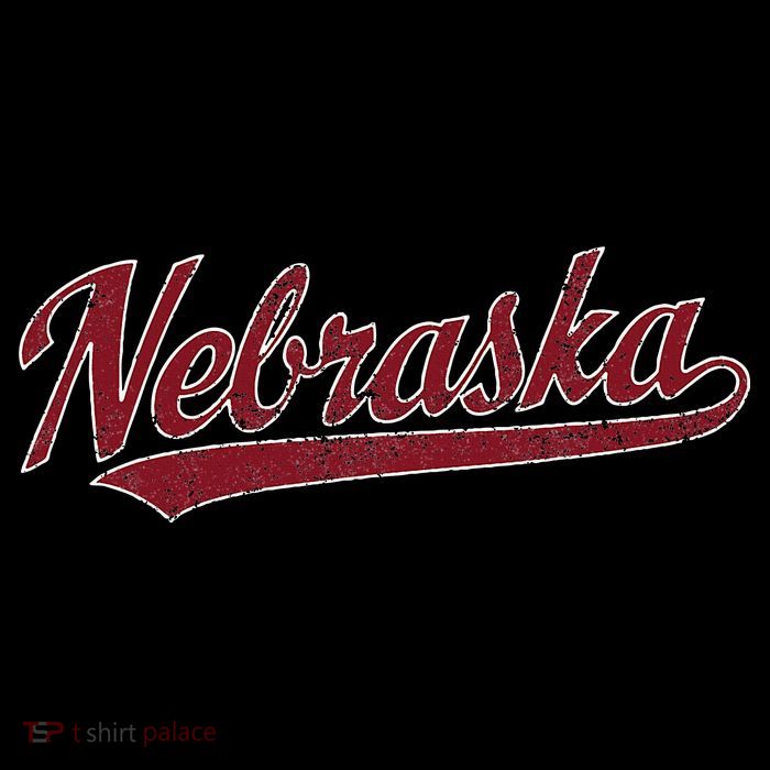 Nebraska Ne Vintage Sports Womens T-Shirt