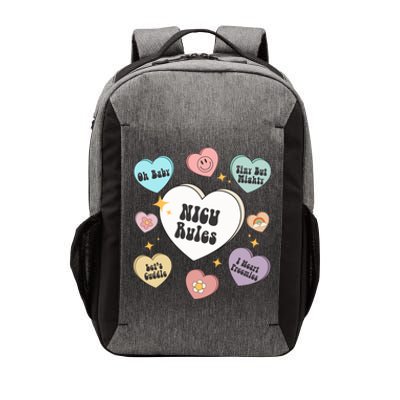 Neonatal Nurse Valentine's Day Heart Candy Nicu Gift Vector Backpack