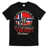 Norwegian Norway Viking Ship Flag T-Shirt