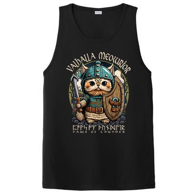 Nordic Norse Viking Cat Warrior PosiCharge Competitor Tank