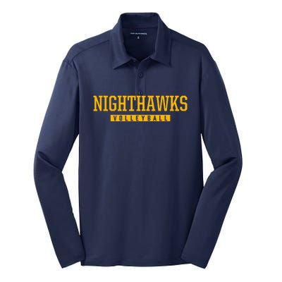 Northfield Nighthawks Volleyball Hs Silk Touch Performance Long Sleeve Polo