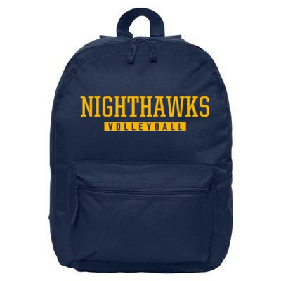 Northfield Nighthawks Volleyball Hs 16 in Basic Backpack