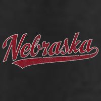 Nebraska NE Vintage Sports Design Retro Script Hat