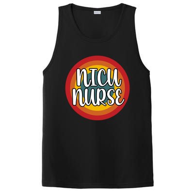 Nicu Nurse Vintage Retro Gift PosiCharge Competitor Tank