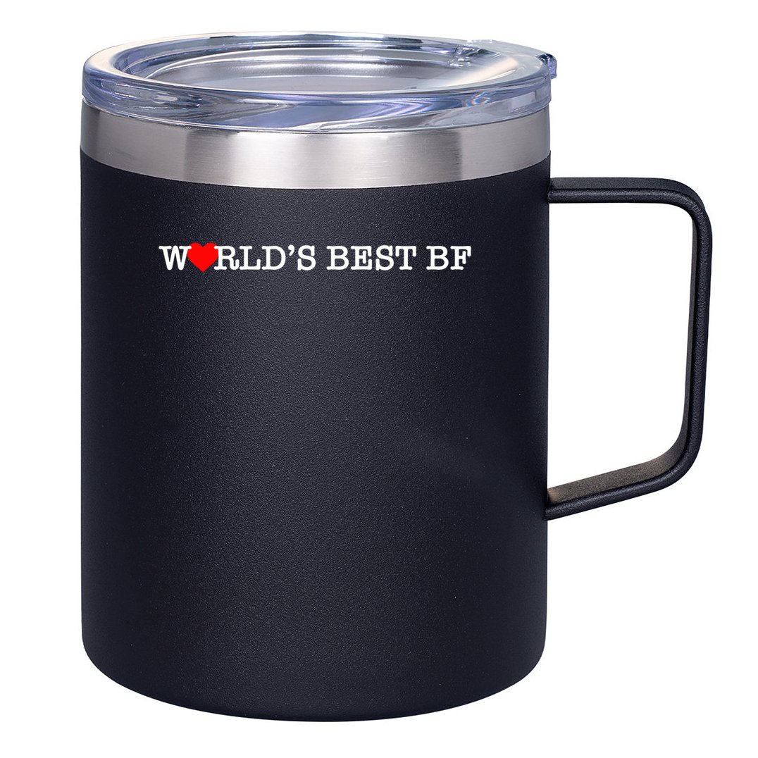 Nick Nayersina World's Best Bf 12oz Stainless Steel Coffee Mug