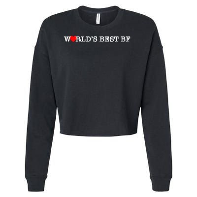 Nick Nayersina World's Best Bf Cropped Pullover Crew