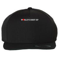 Nick Nayersina World's Best Bf Wool Snapback Cap
