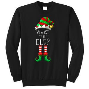 Nice Naughty Whatever Santa Christmas List Tall Sweatshirt