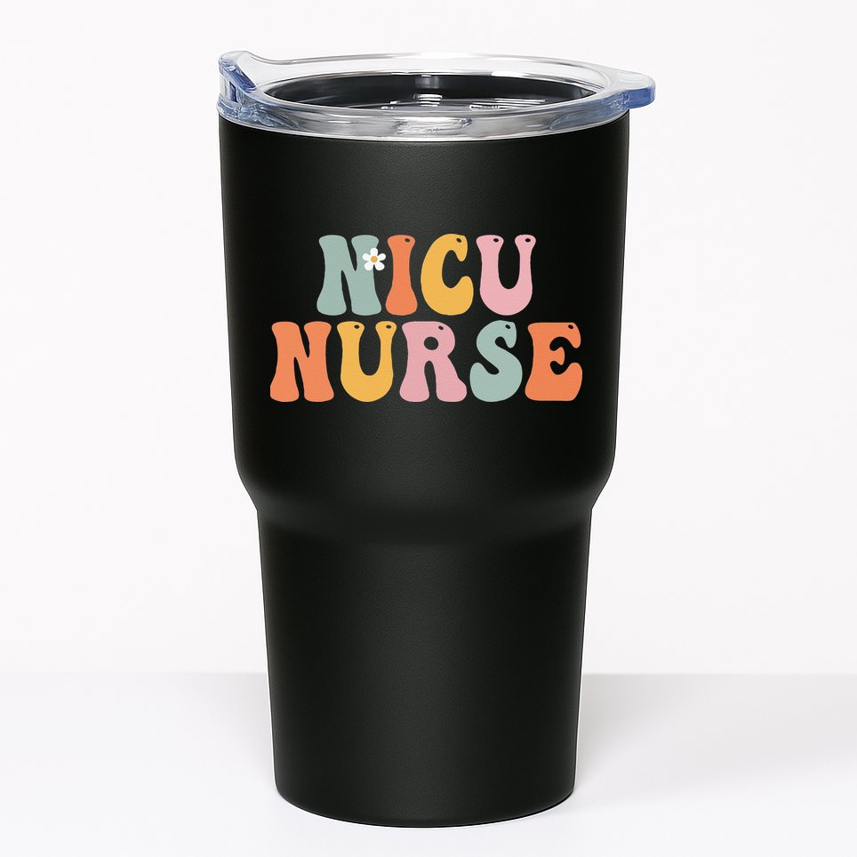 Nicu Nurse Week Groovy Appreciation Day For Women For Work Tumbler