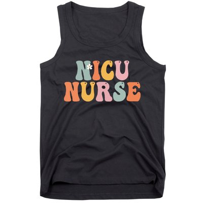 Nicu Nurse Week Groovy Appreciation Day For Women For Work Tank Top
