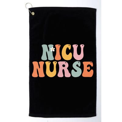 Nicu Nurse Week Groovy Appreciation Day For Women For Work Golf Towel