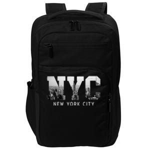 Nyc New York City Skyline Souvenir Impact Tech Backpack