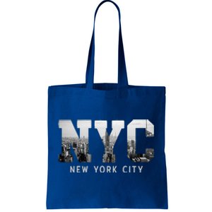 Nyc New York City Skyline Souvenir Tote Bag