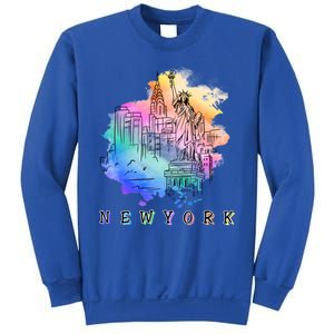 Nyc New York City Skylines Statue Of Liberty Gift Sweatshirt