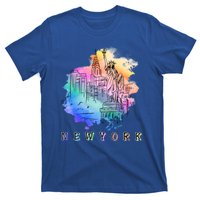 Nyc New York City Skylines Statue Of Liberty Gift T-Shirt