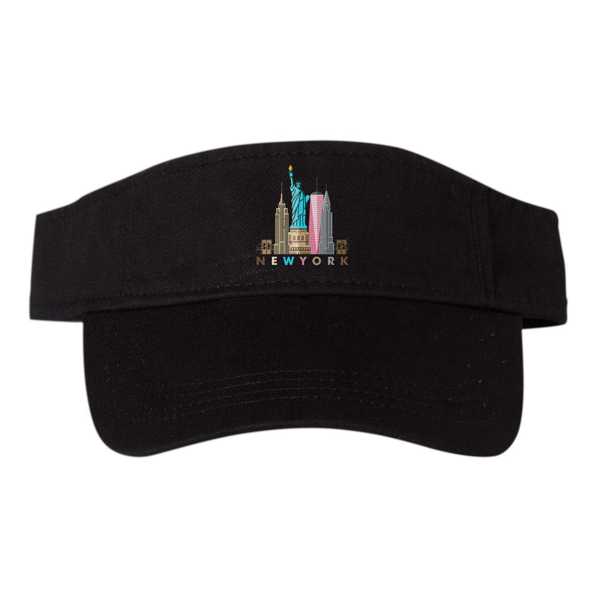 Nyc New York City Skylines Statue Of Liberty Visor