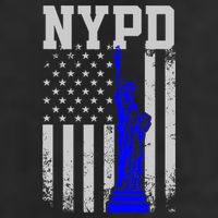 Nypd New York Police Department Statue Of Liberty Distressed 11oz C Handle Ceramic Mug