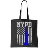 Nypd New York Police Department Statue Of Liberty Distressed Bag