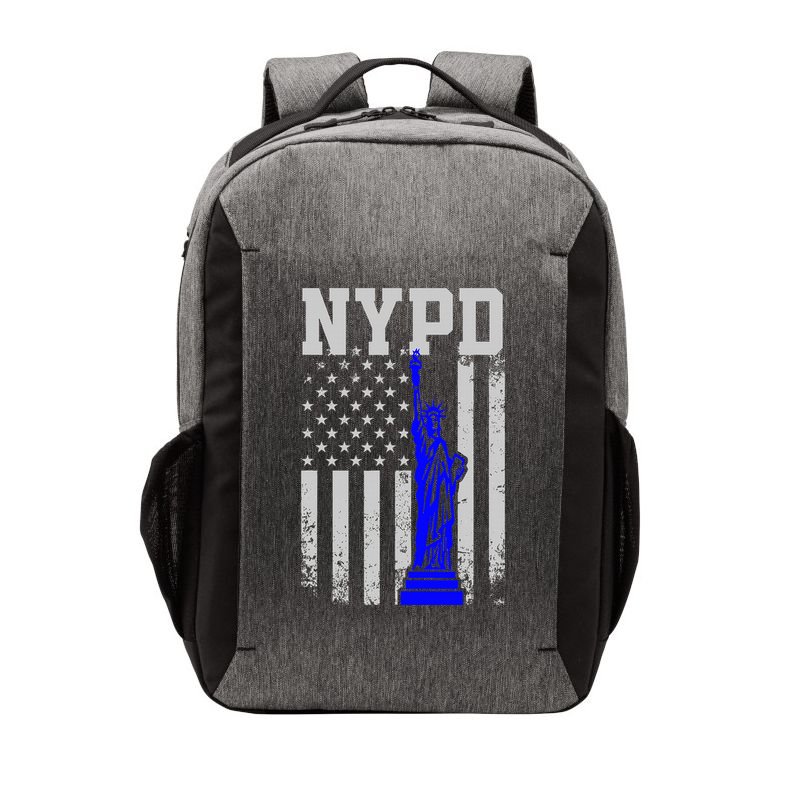 Nypd New York Police Department Statue Of Liberty Distressed Vector Backpack