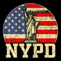 Nypd New York Police Department Cooling Performance Crew T-Shirt