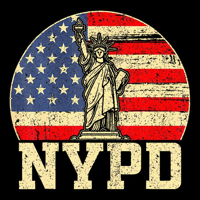 Nypd New York Police Department Cooling Performance Crew T-Shirt