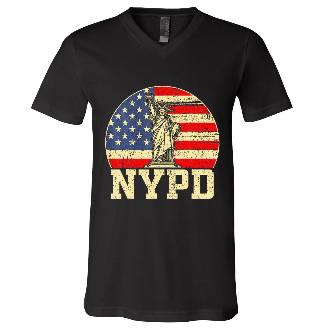 Nypd New York Police Department V-Neck T-Shirt
