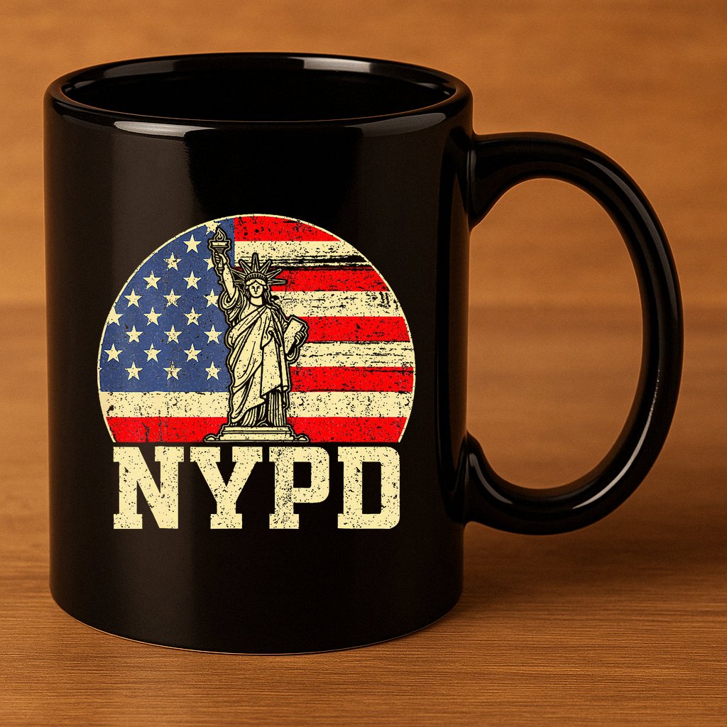 Nypd New York Police Department 11oz C Handle Ceramic Mug