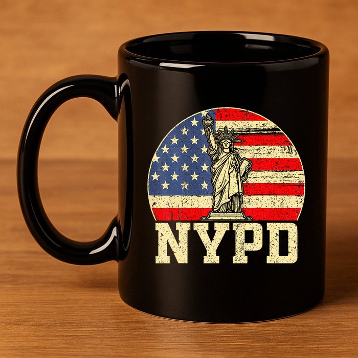 Nypd New York Police Department 11oz C Handle Ceramic Mug