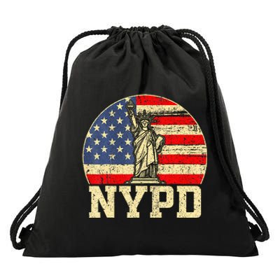 Nypd New York Police Department Drawstring Bag