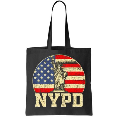 Nypd New York Police Department Tote Bag