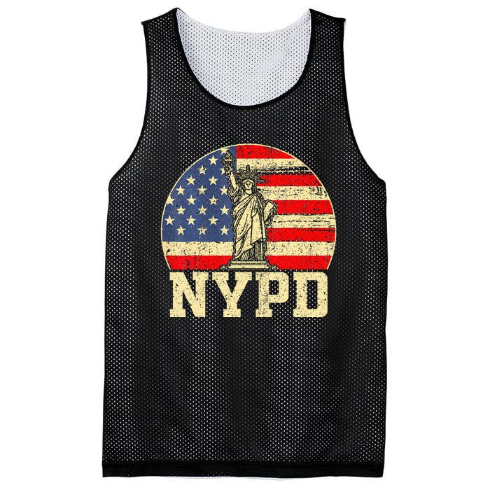 Nypd New York Police Department Mesh Reversible Basketball Jersey Tank