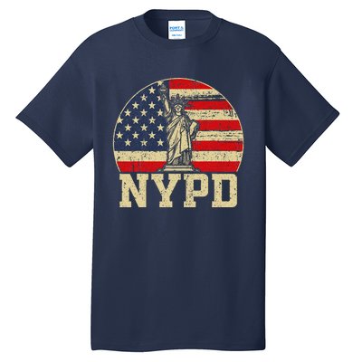 Nypd New York Police Department Tall T-Shirt