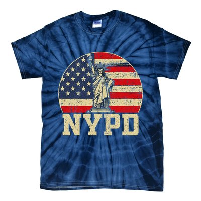 Nypd New York Police Department Tie-Dye T-Shirt