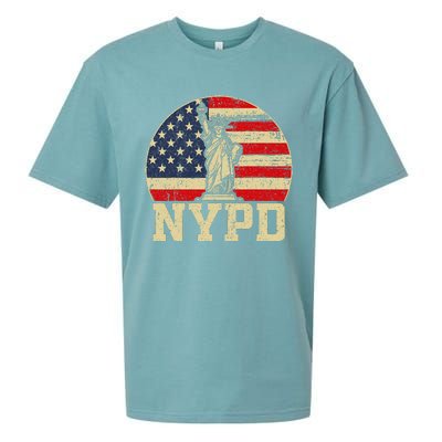 Nypd New York Police Department Sueded Cloud Jersey T-Shirt