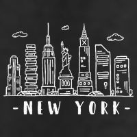 NYC New York City Manhattan Skylines Statue Of Liberty Cloud 11oz C Handle Ceramic Mug
