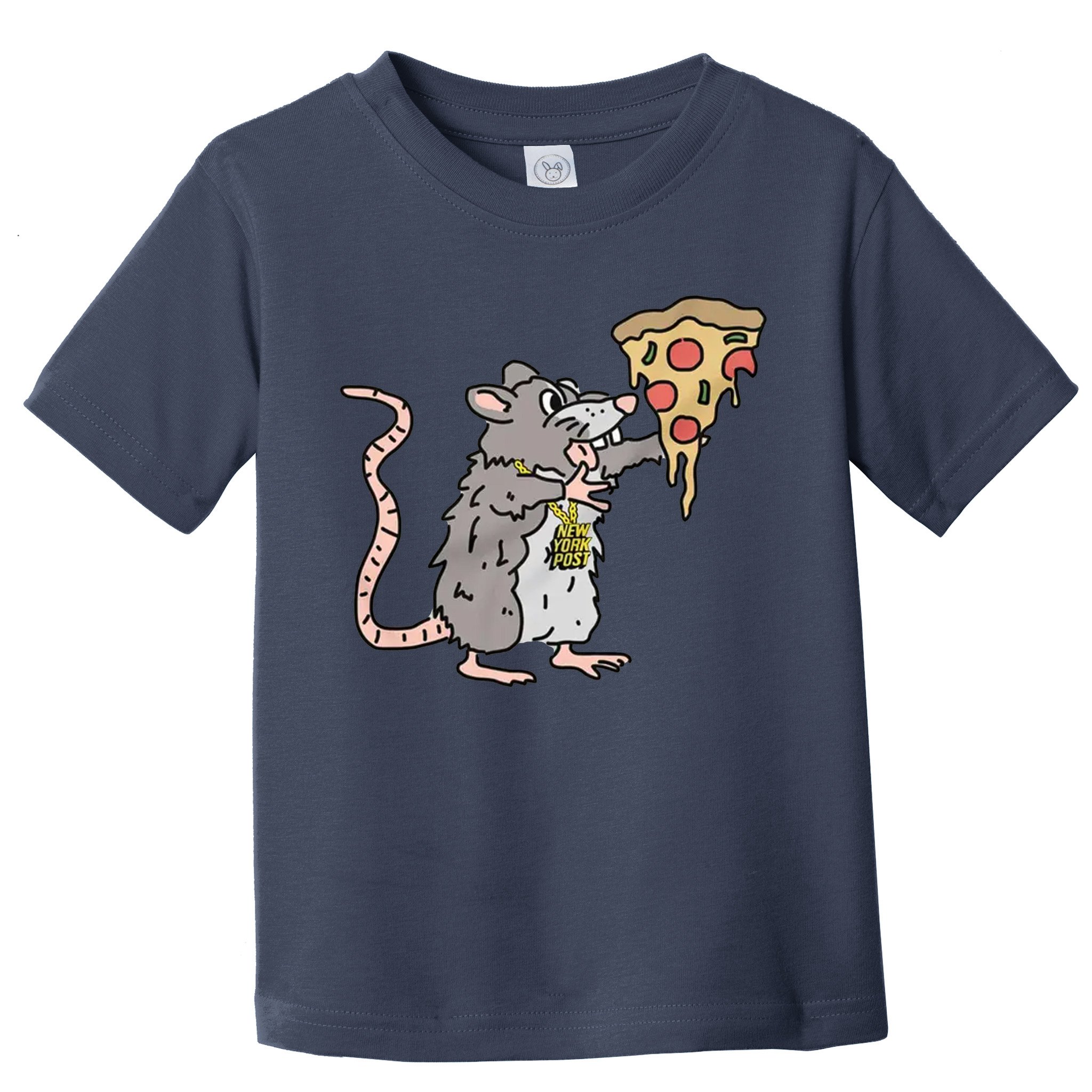 Nypost New York Post Pizza Rat Toddler T-Shirt