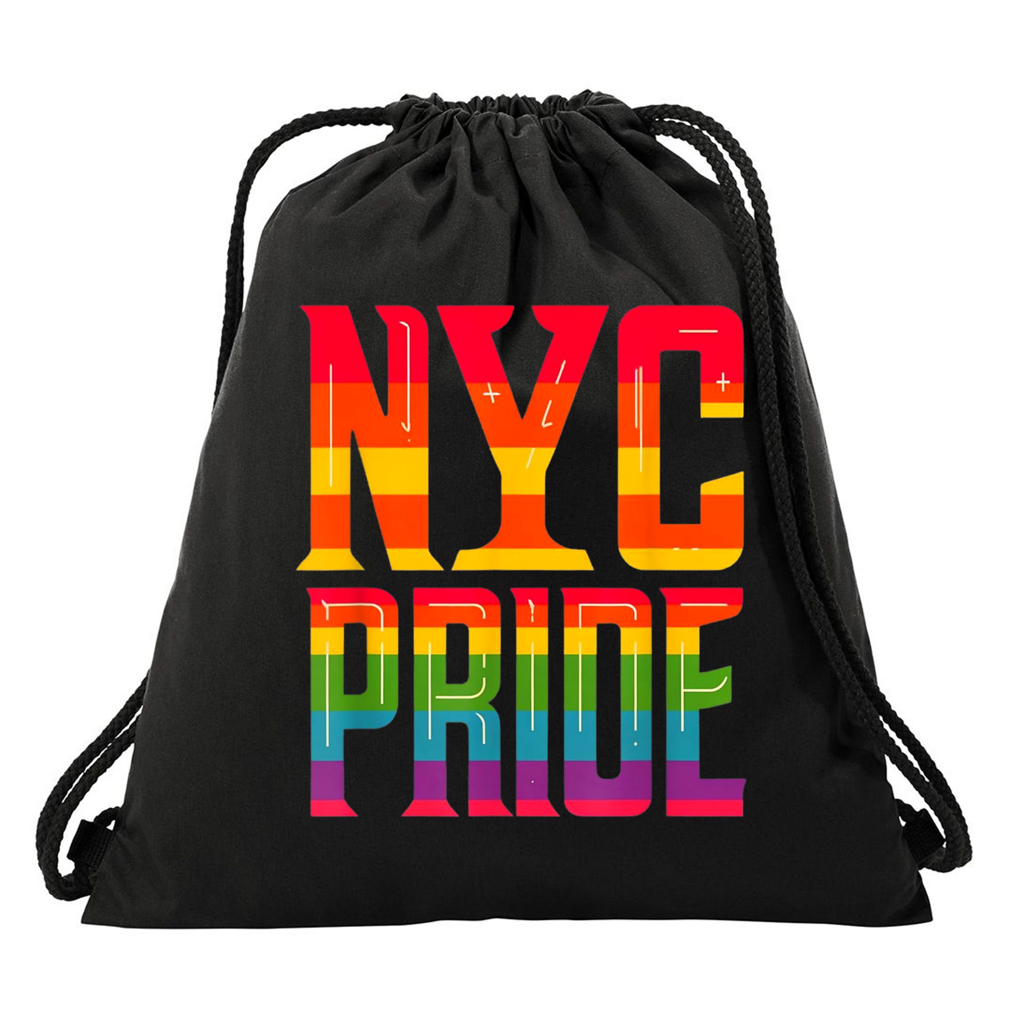 Nyc New York City Pride Month Drawstring Bag