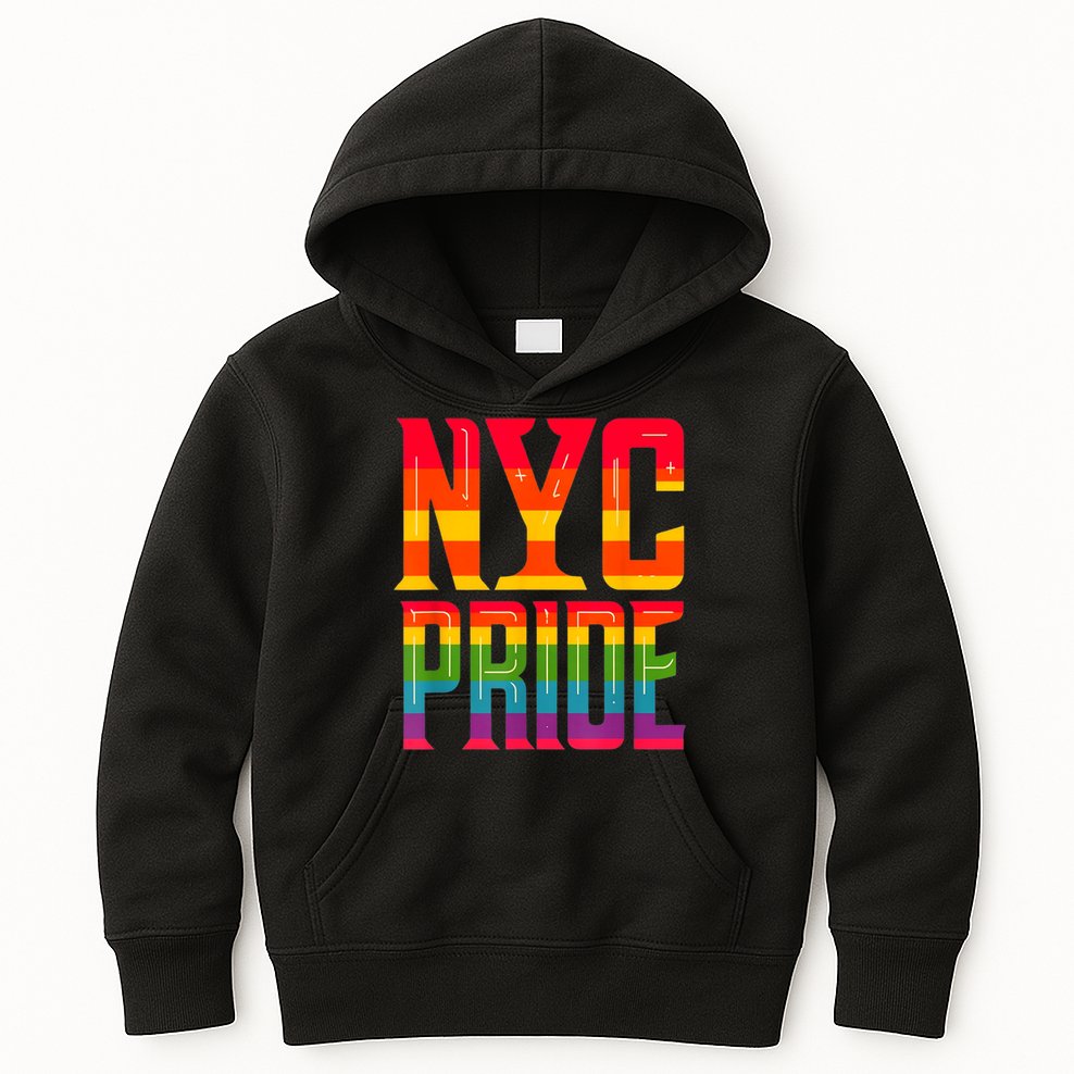 Nyc New York City Pride Month Kids Hoodie