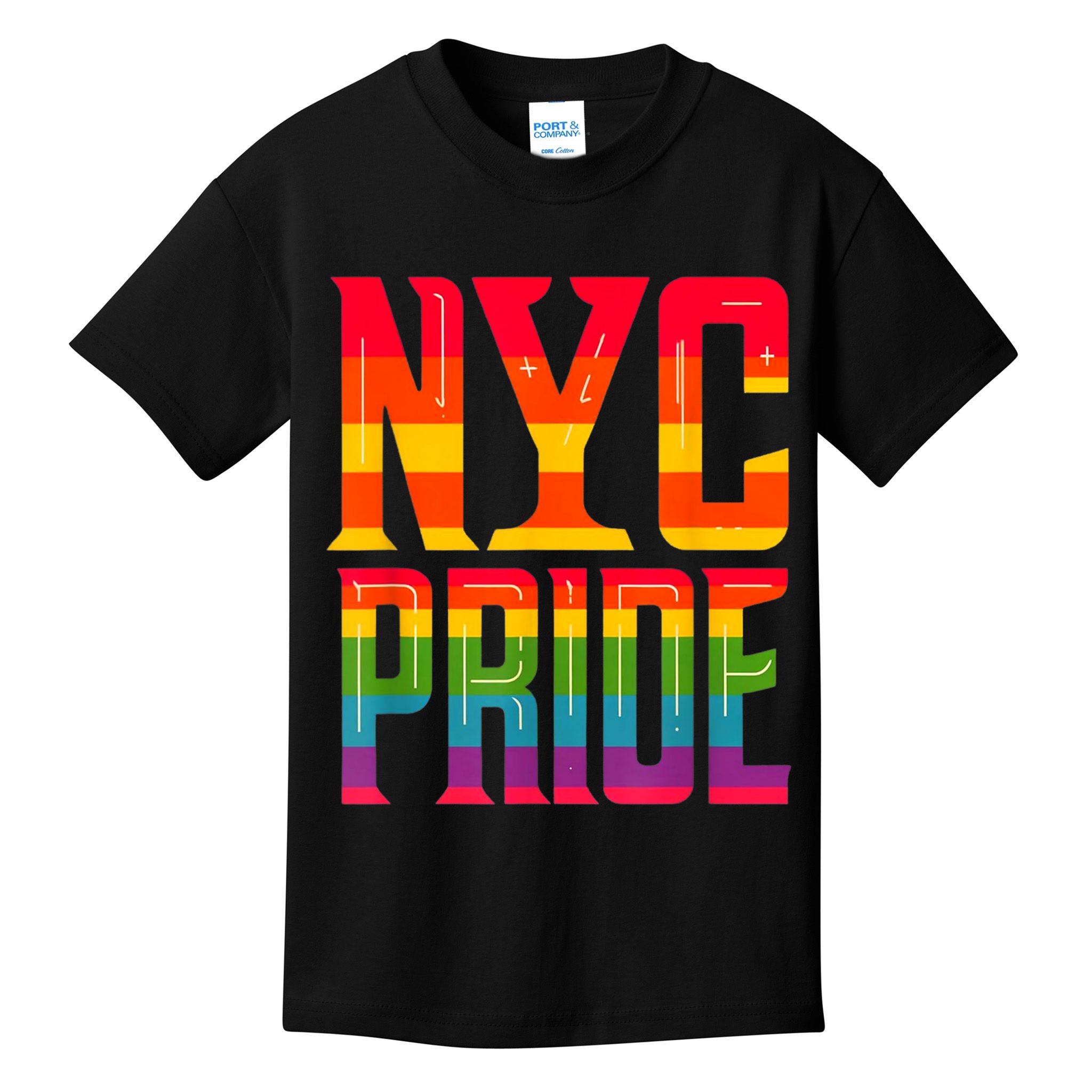 Nyc New York City Pride Month Kids T-Shirt