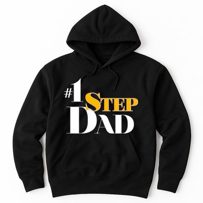 No 1 Step Dad Father's Day Hoodie